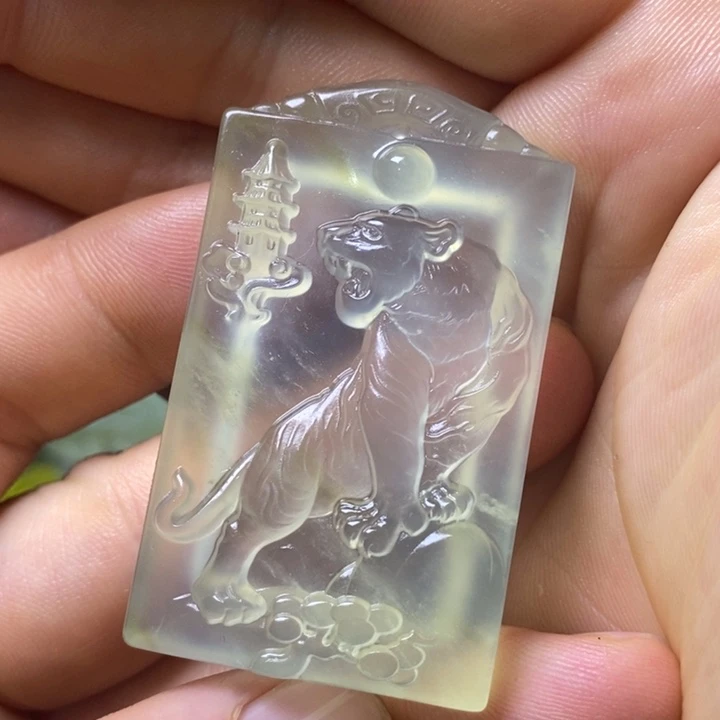 岫玉天然岫玉挂件未镶嵌