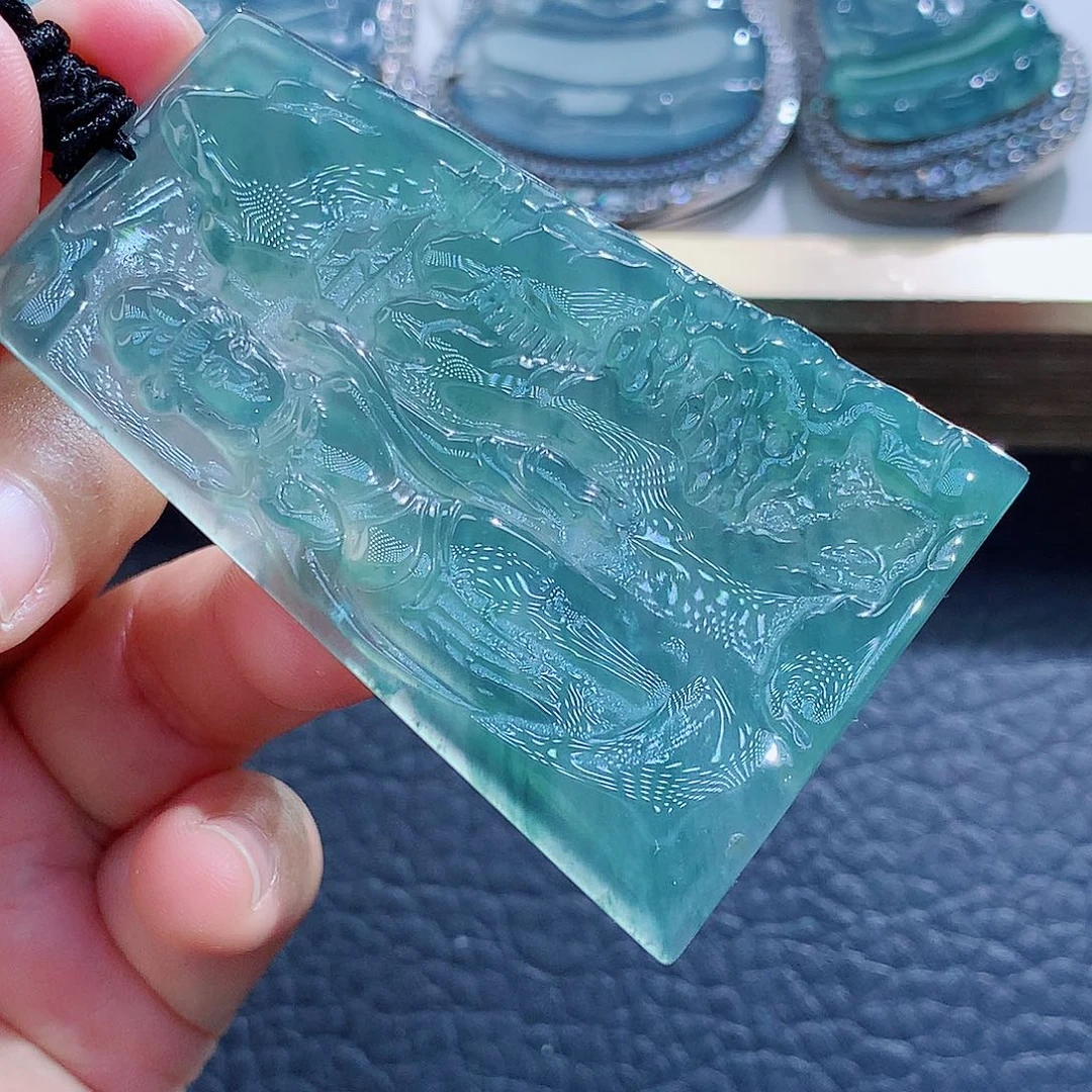 未镶嵌挂件翡翠翡翠