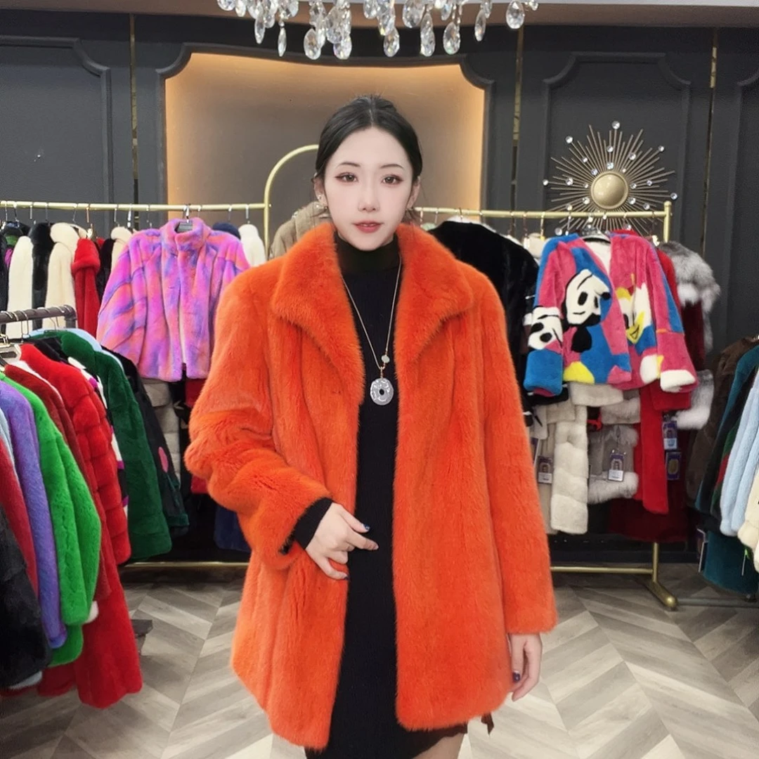 冬季新款时尚水貂