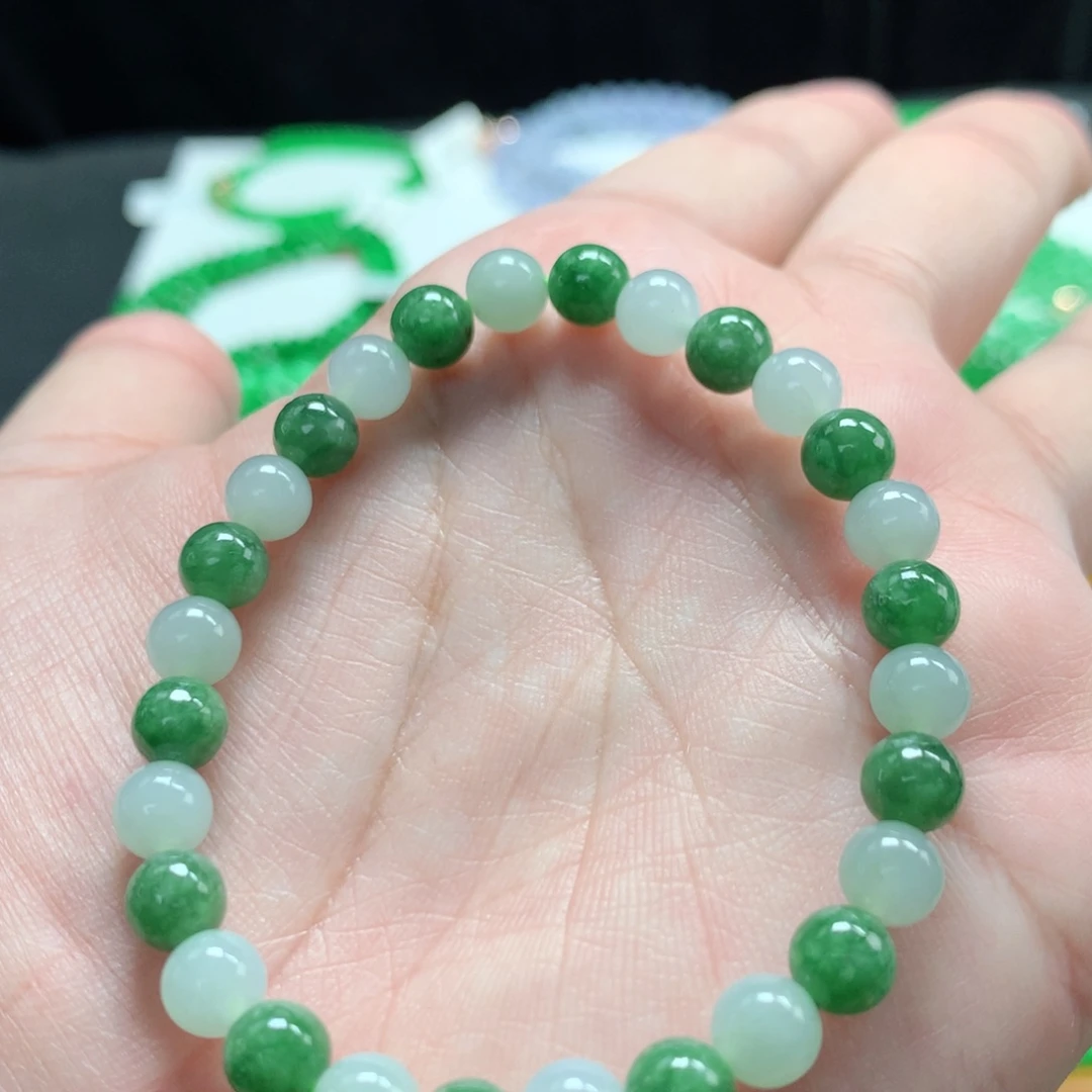 翡翠未镶嵌手链翡翠