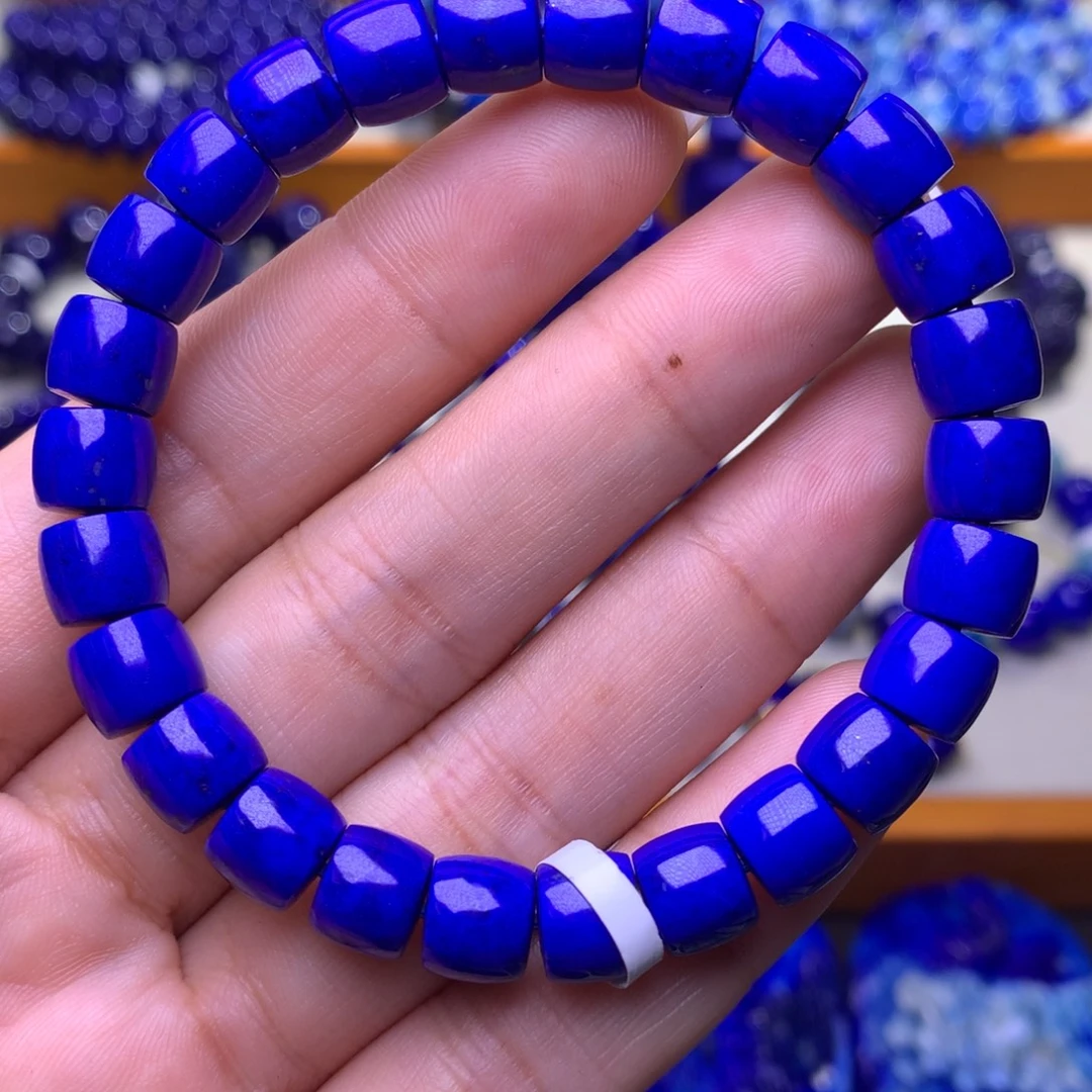 青金石未镶嵌手串8mm