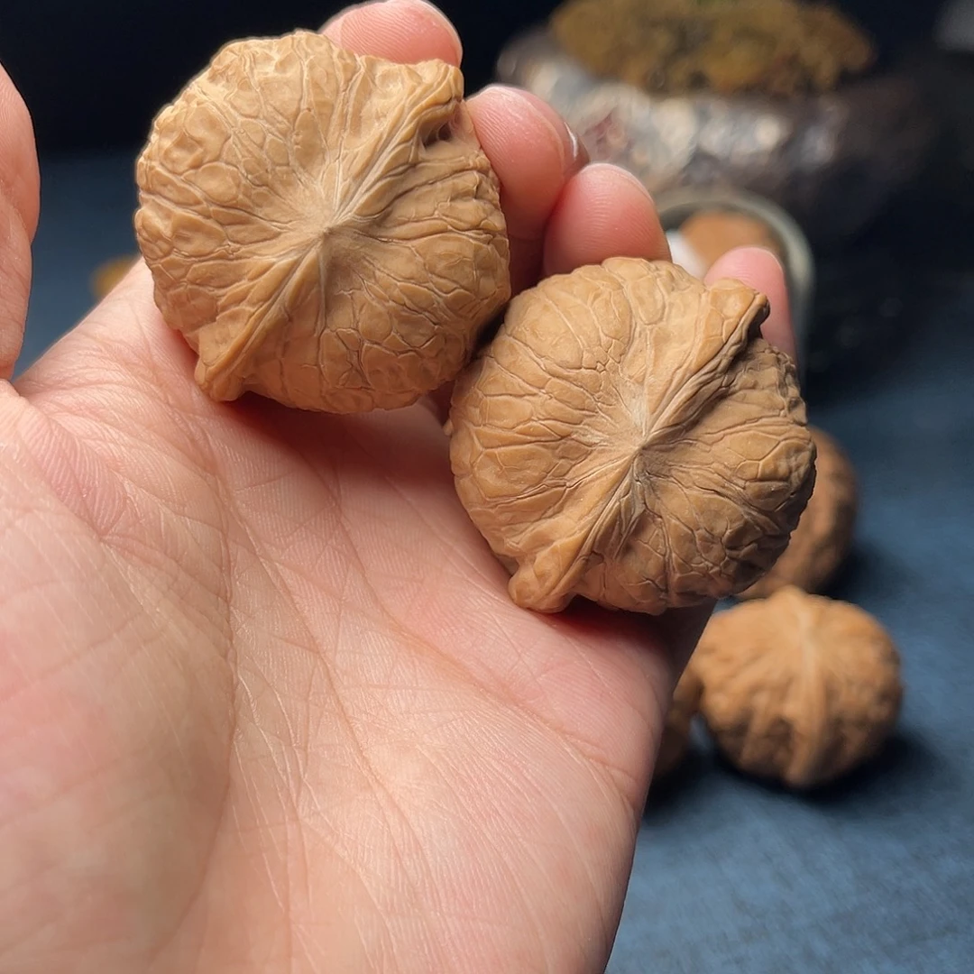 吊坠文玩核桃南瓜墩44尺全品