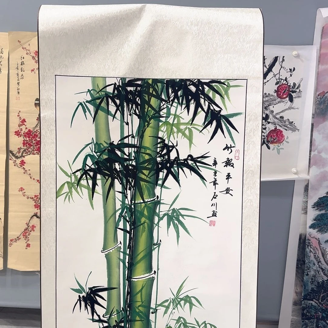 国画国画作品多次入选