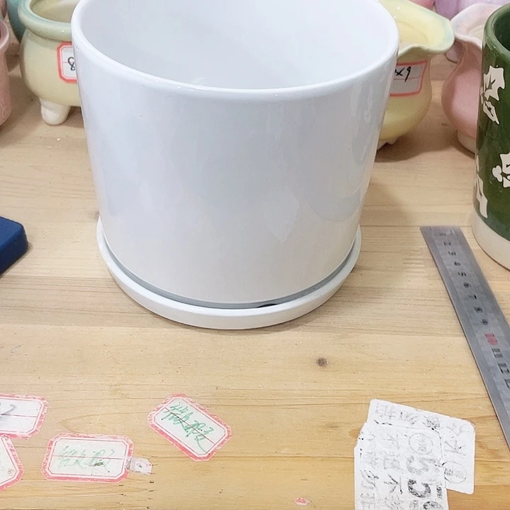 陶瓷花盆全场12包邮