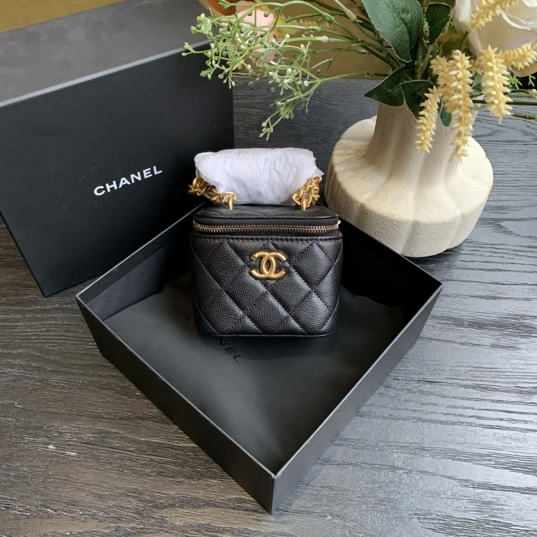 99新 Chanel/香奈儿 爱心球调节扣 方盒子 99新 芯片款 /sp22715