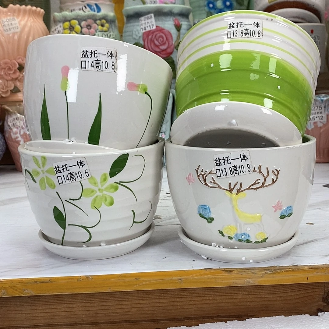 陶瓷@陶瓷花盆@@5838241869
