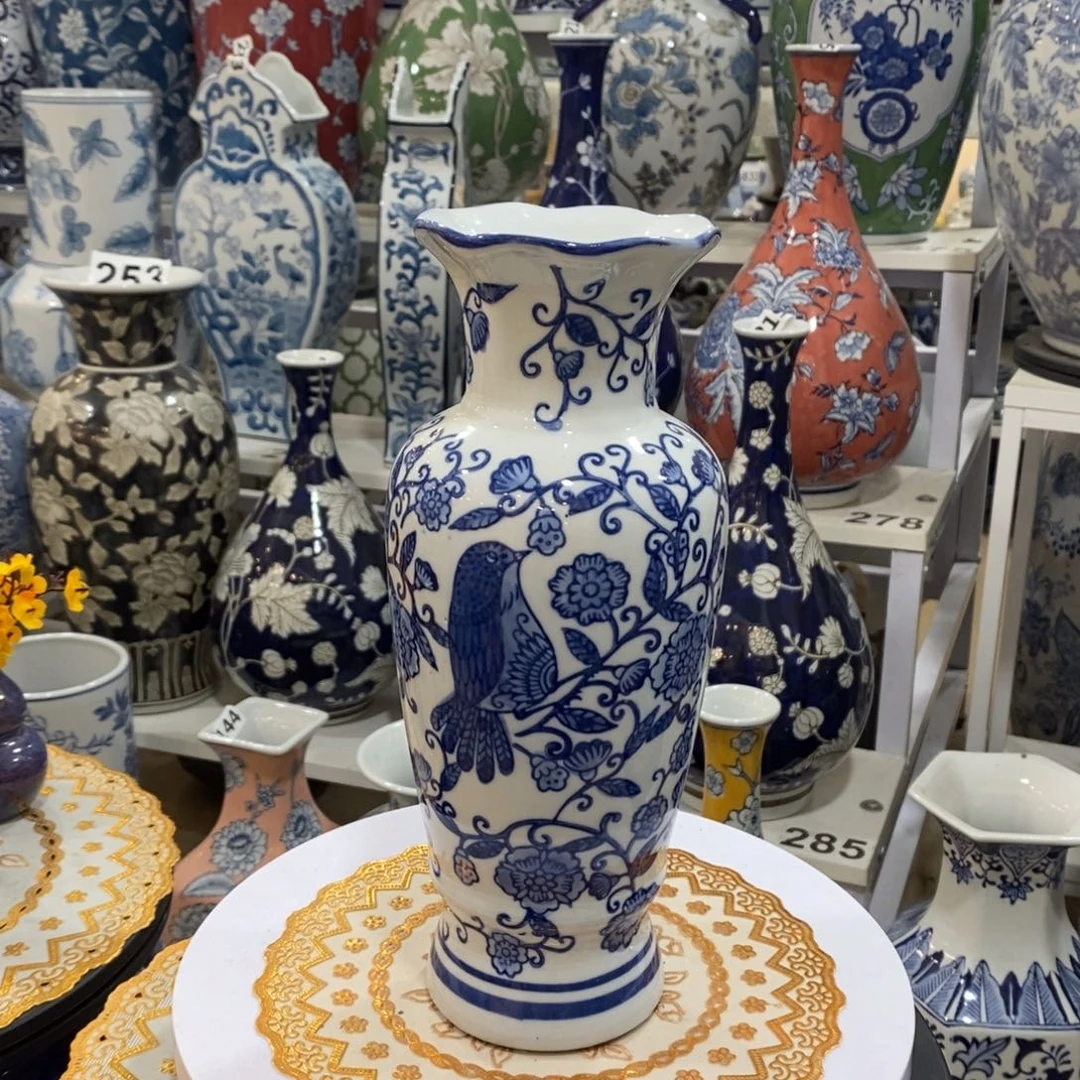 【闪购商品】陶瓷青花瓷花瓶福利一个