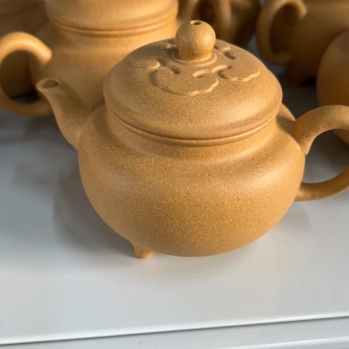 茶壶紫砂大彬如意200cc黄金段