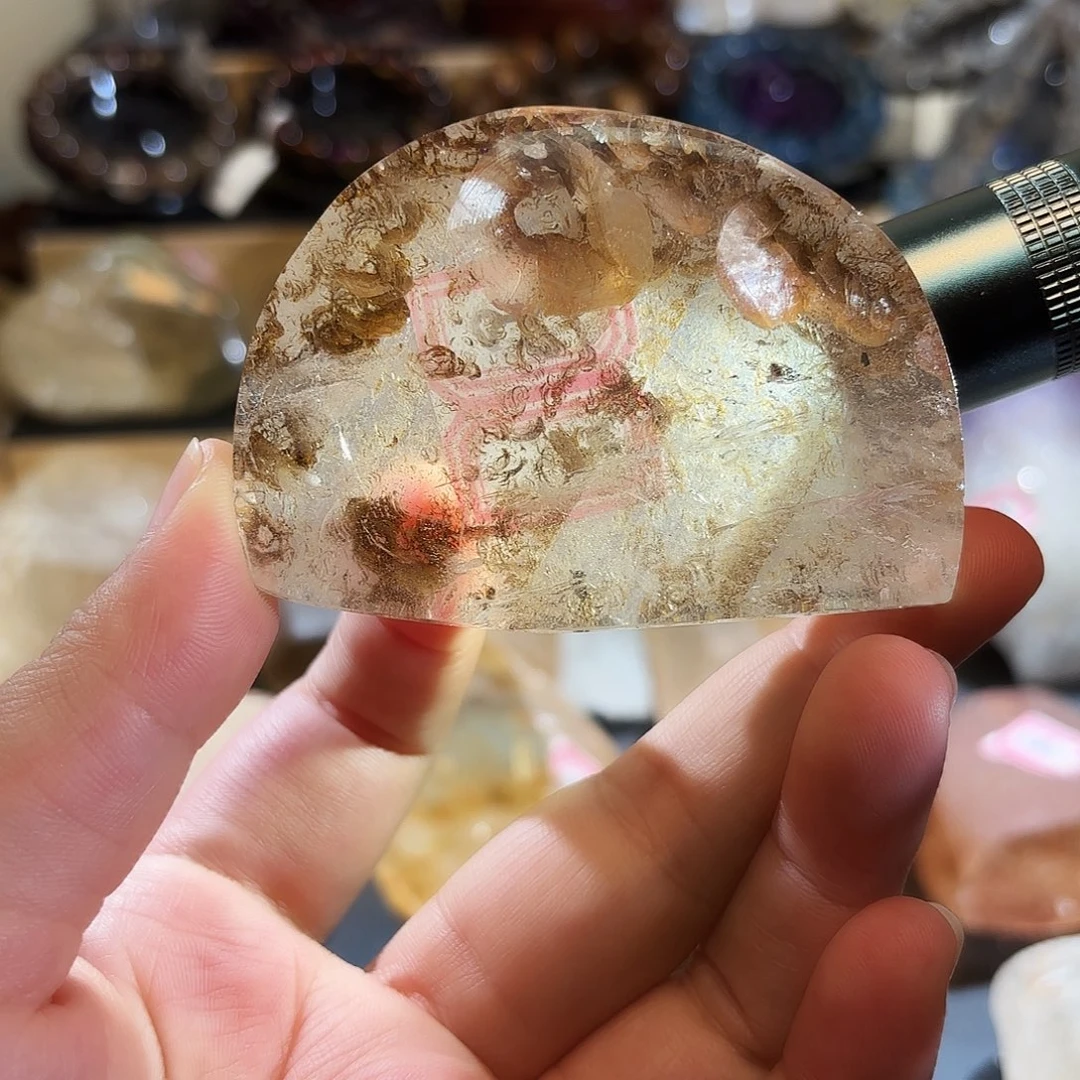 未镶嵌水晶手链原石