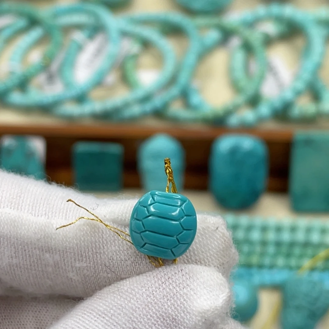 绿松石未镶嵌配饰