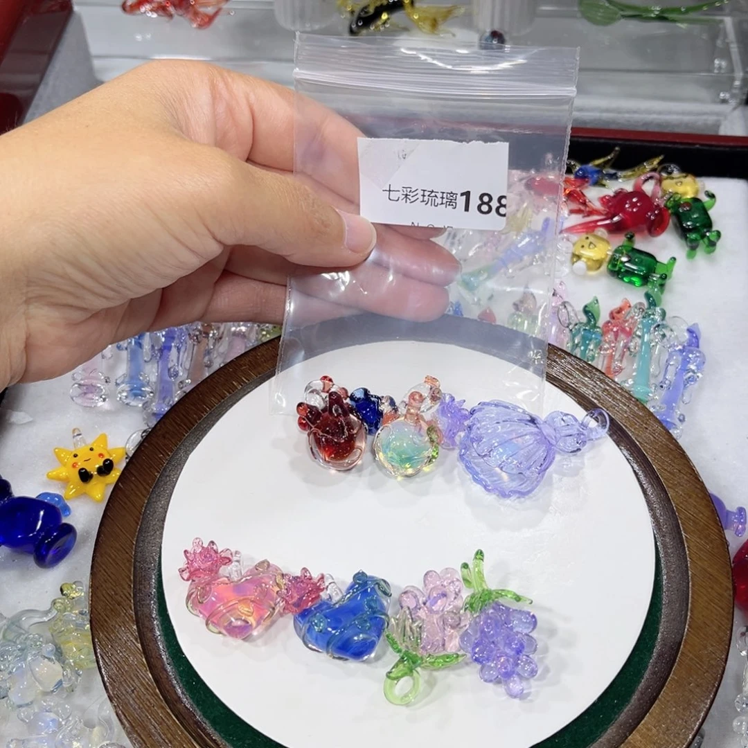 吊坠(不含链)琉璃188七个挂件