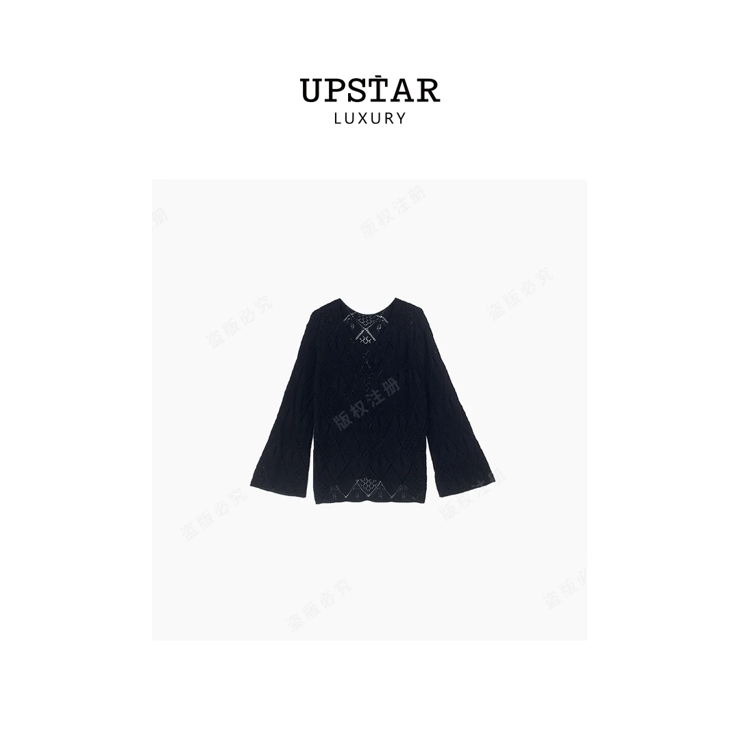 【微光】新款时尚气质百搭显瘦上衣纯色套头针织衫AS5ZDD0041