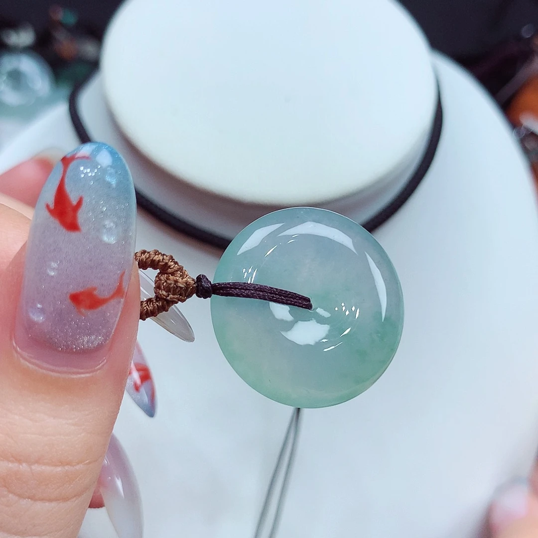 翡翠未镶嵌颈饰翡翠6，21.5/5.6