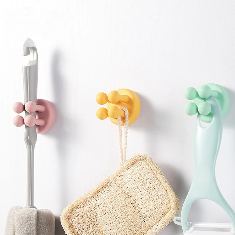 饭勺固定器电饭煲饭勺架粘贴式免打孔创意硅胶饭勺收纳神器置物