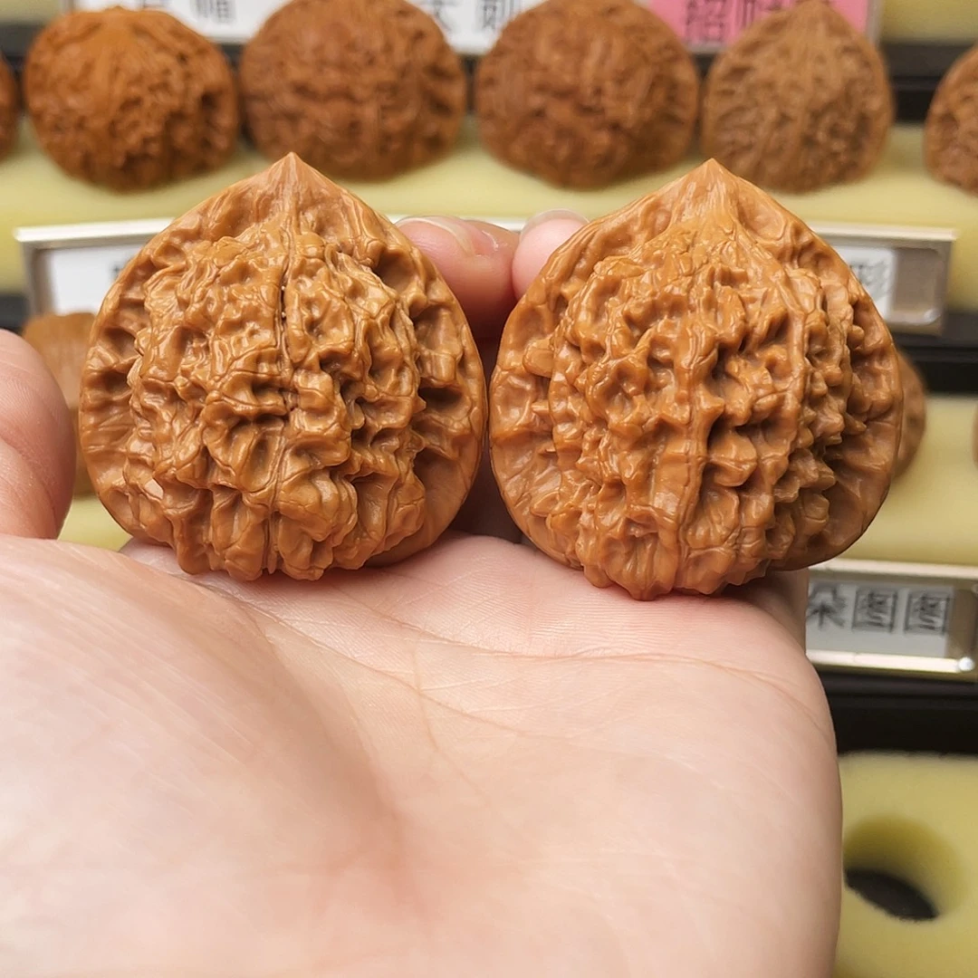 文玩核桃吊坠官帽43尺728