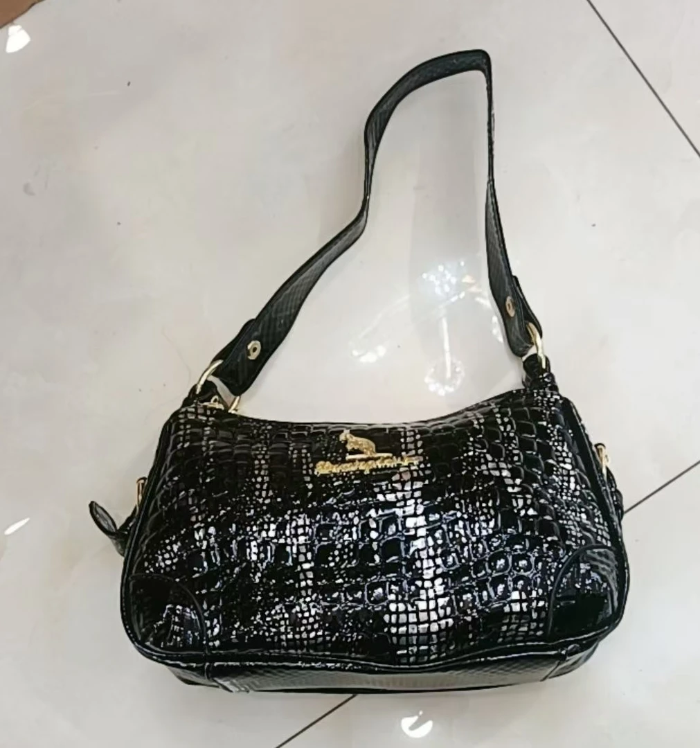 2024年的包款亮皮石头纹潮流韩版肩包单肩女包手提包斜挎包大包