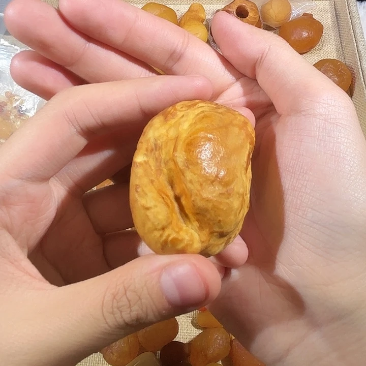 琥珀未镶嵌颈饰蜜蜡海漂单颗