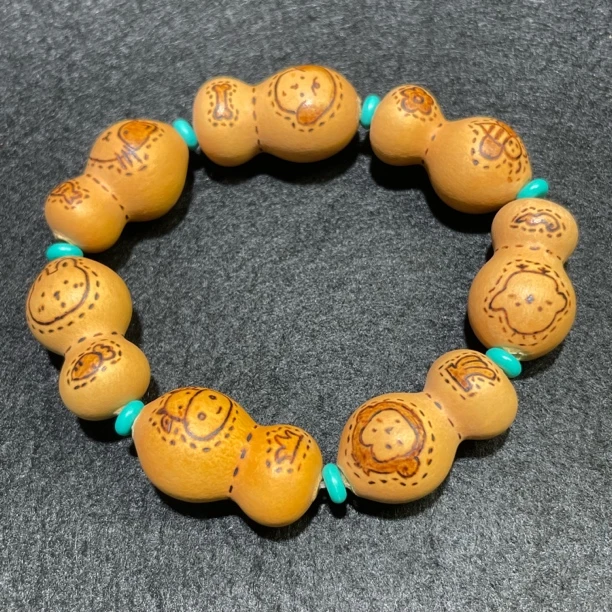 【雪宝专属】《宠物葫芦手串》天然精品手工艺葫芦手串寓意福禄满满