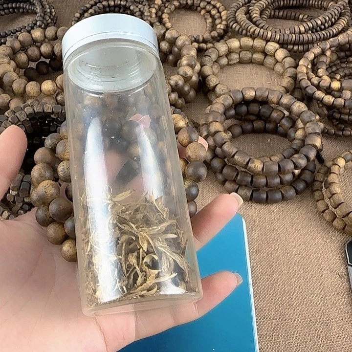 沉香沉香碎屑奇楠沉香沉浮陆河10圆珠10g单多样性发一