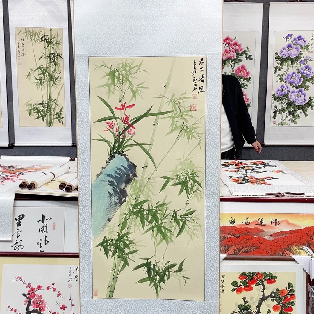 国画手绘作品手绘作品