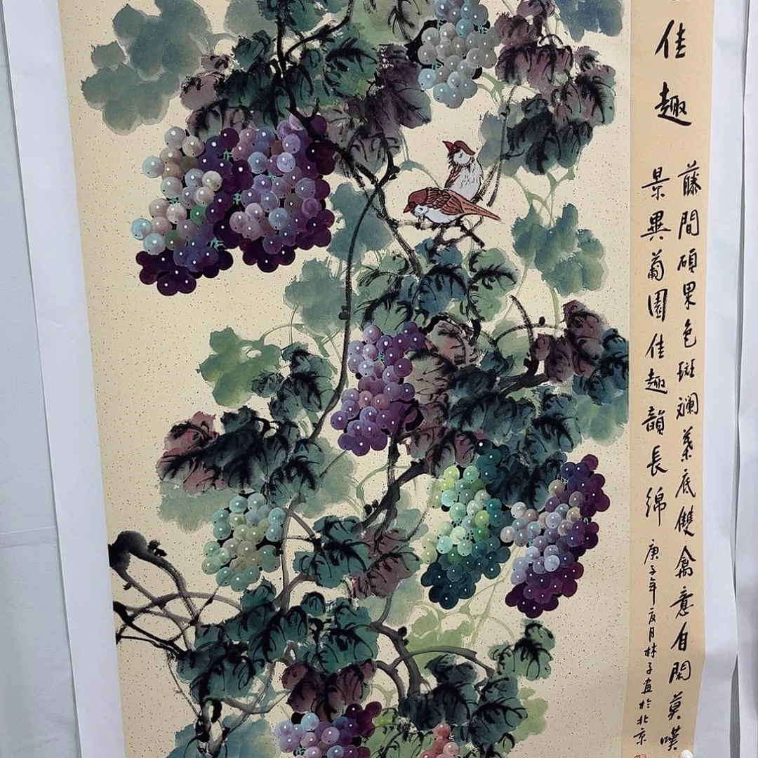 国画宣纸国画纯手绘作品