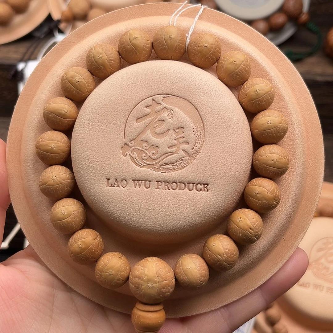 凤眼菩提手串精品13mm玉化皮质高密度