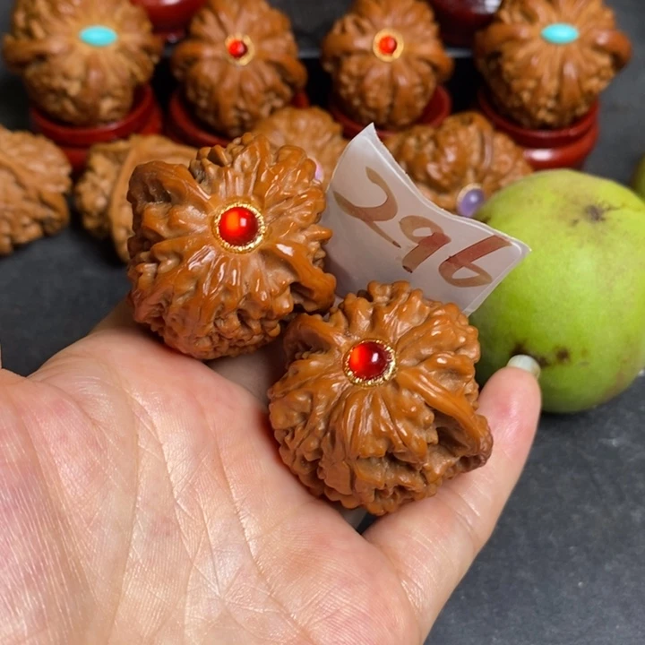 文玩核桃把件38官帽296