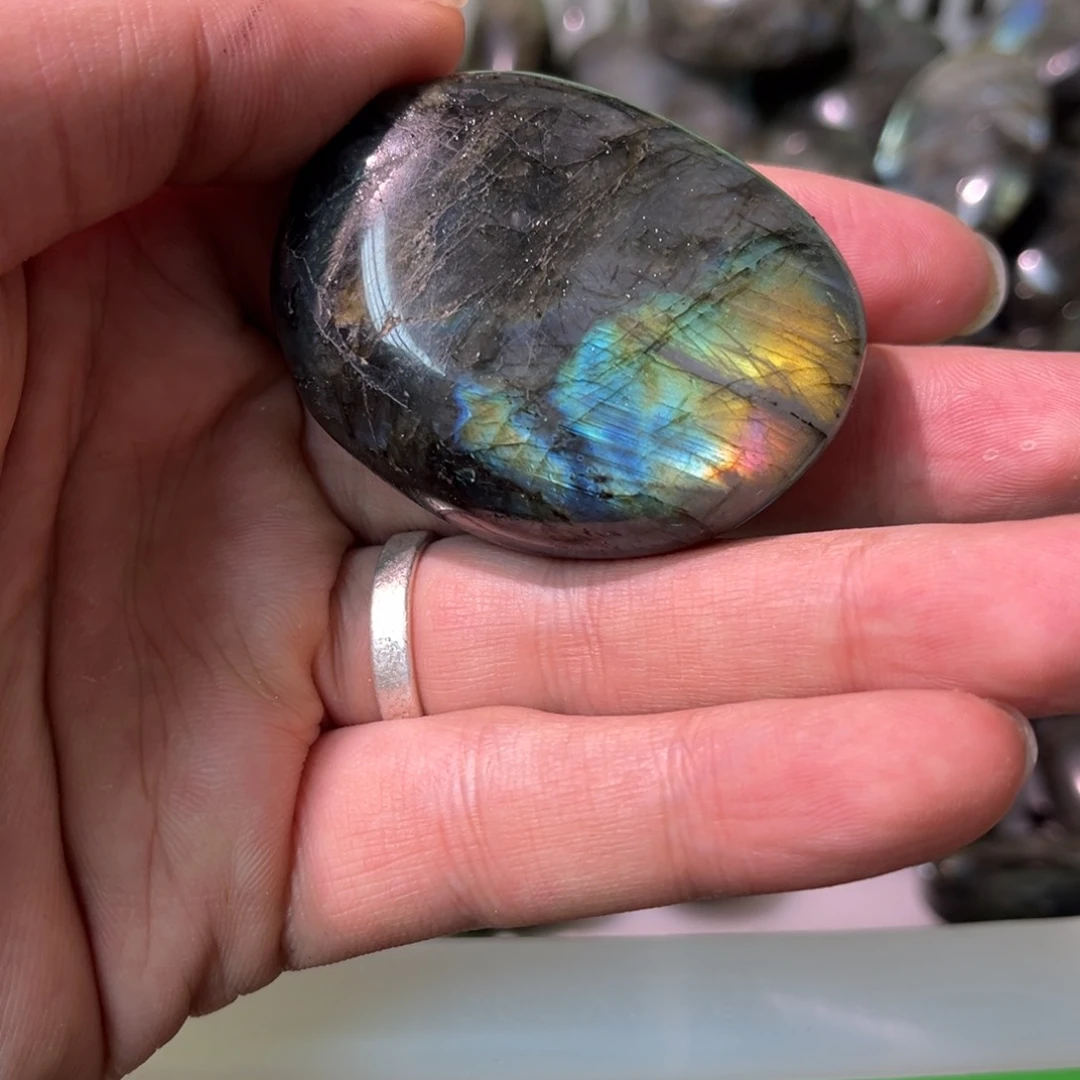 拉长石把玩未镶嵌k*.