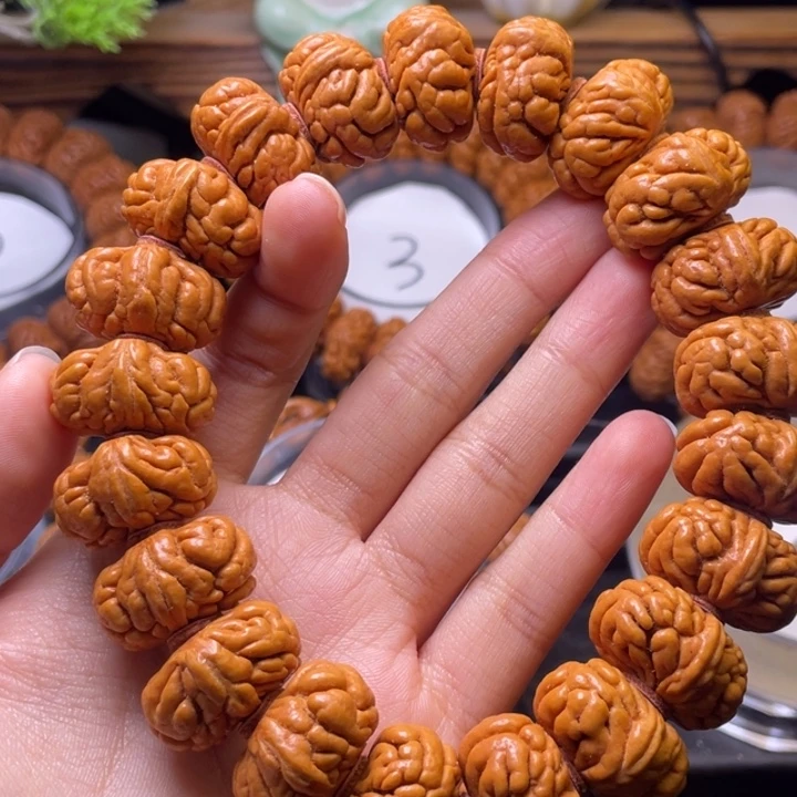 金***子文玩核桃手串保子头 闪电购9号车