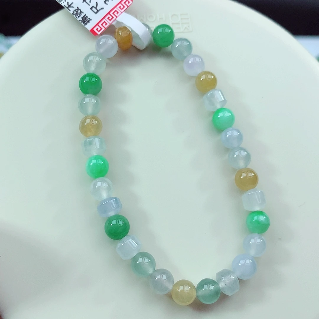 未镶嵌手链翡翠卡5.8