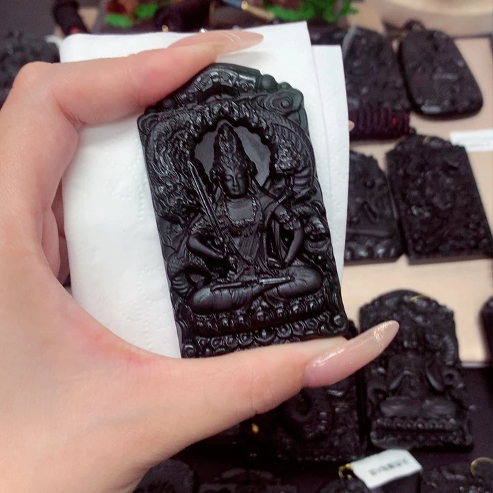 猛*天然a货钢琴黑挂件