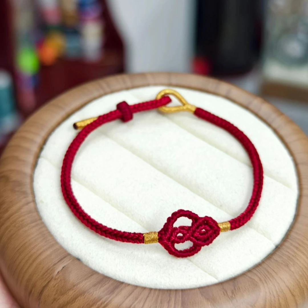 葫芦款红绳 本命年手绳 编织手链 默认手围15-17，其他手围请备注