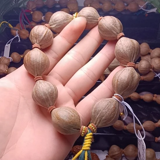 手串/手链橄榄核橄榄核三花铁核德庆王手串2.2