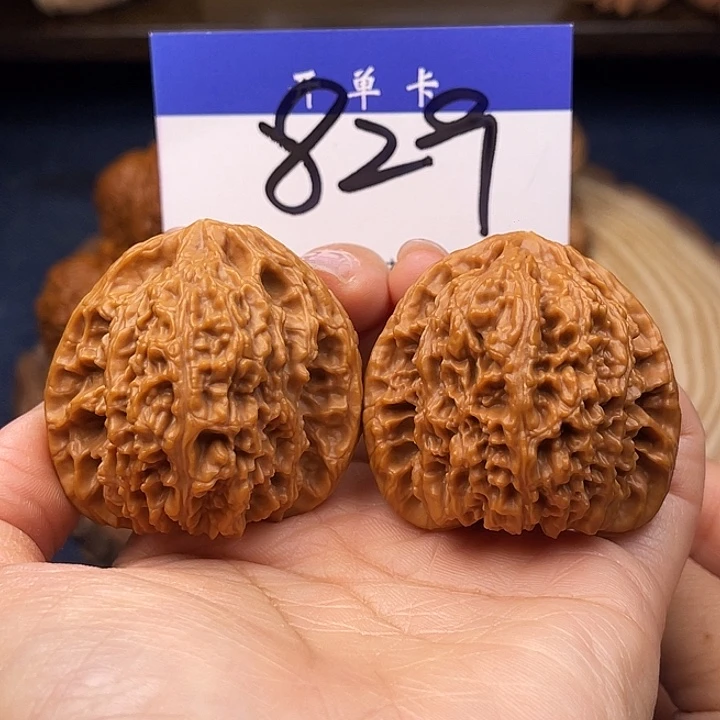 文玩核桃把件南将石44尺