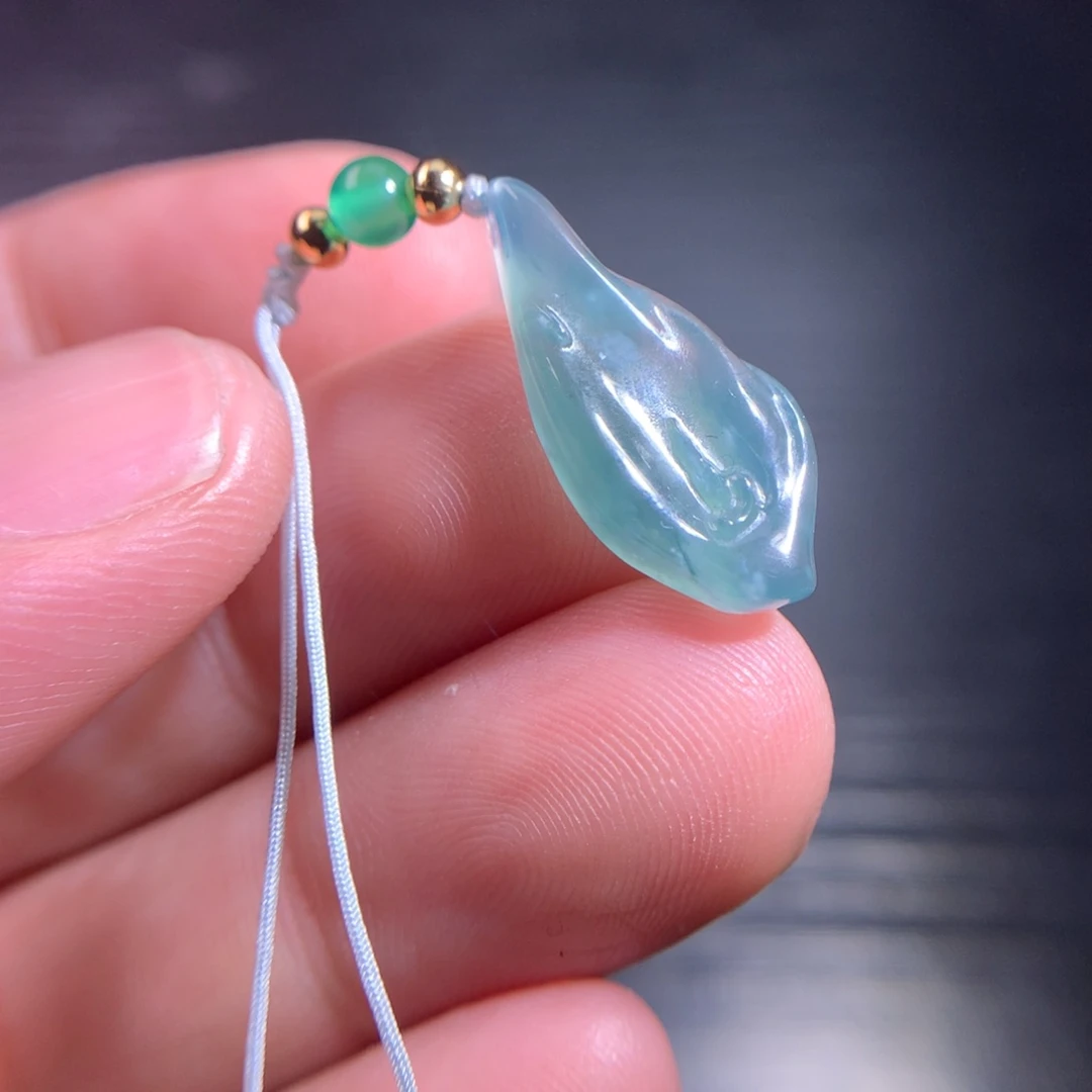 翡翠未镶嵌吊坠(不含链)天然A货翡翠