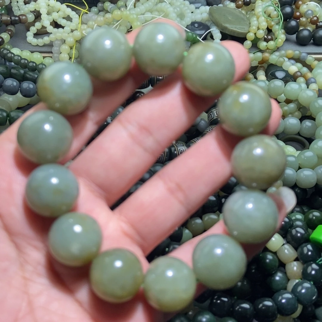 和田玉（糖玉）未镶嵌手链