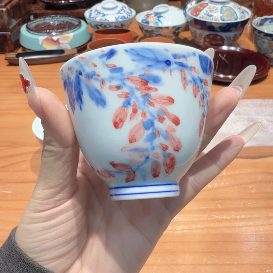 瓷片姗姗精品国瓷  手绘漂亮