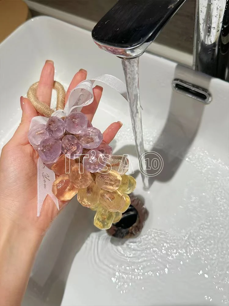【DIY钻石香皂】水晶透明钻石香皂仿真皂持久留香生日礼物手工皂