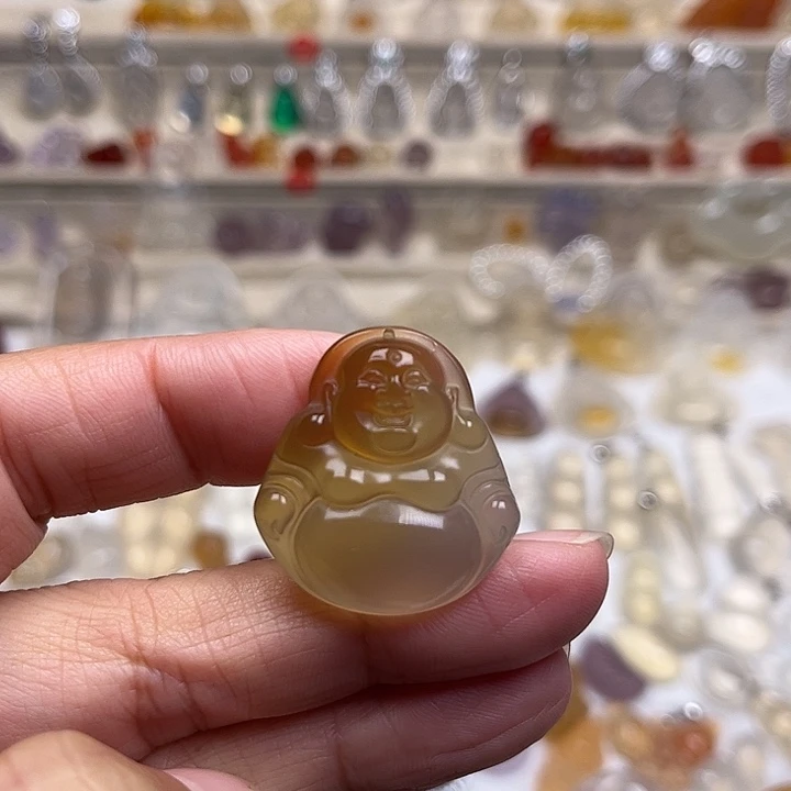 玛瑙/玉髓银S925镶嵌颈饰