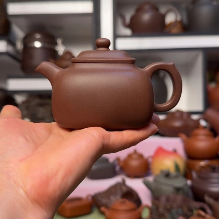 铿***炼紫砂茶壶宜兴紫砂工艺美术