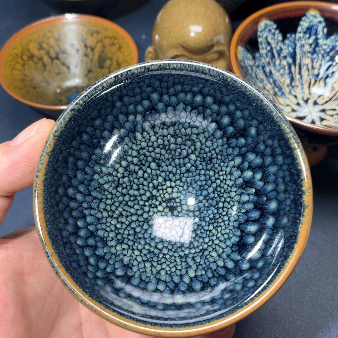 茶盏建盏手握泡茶主人杯
