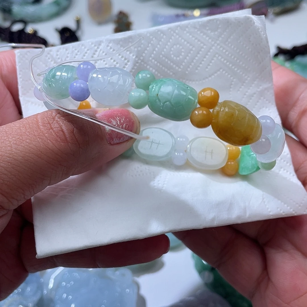 颈饰未镶嵌翡翠翡玉缘翡翠
