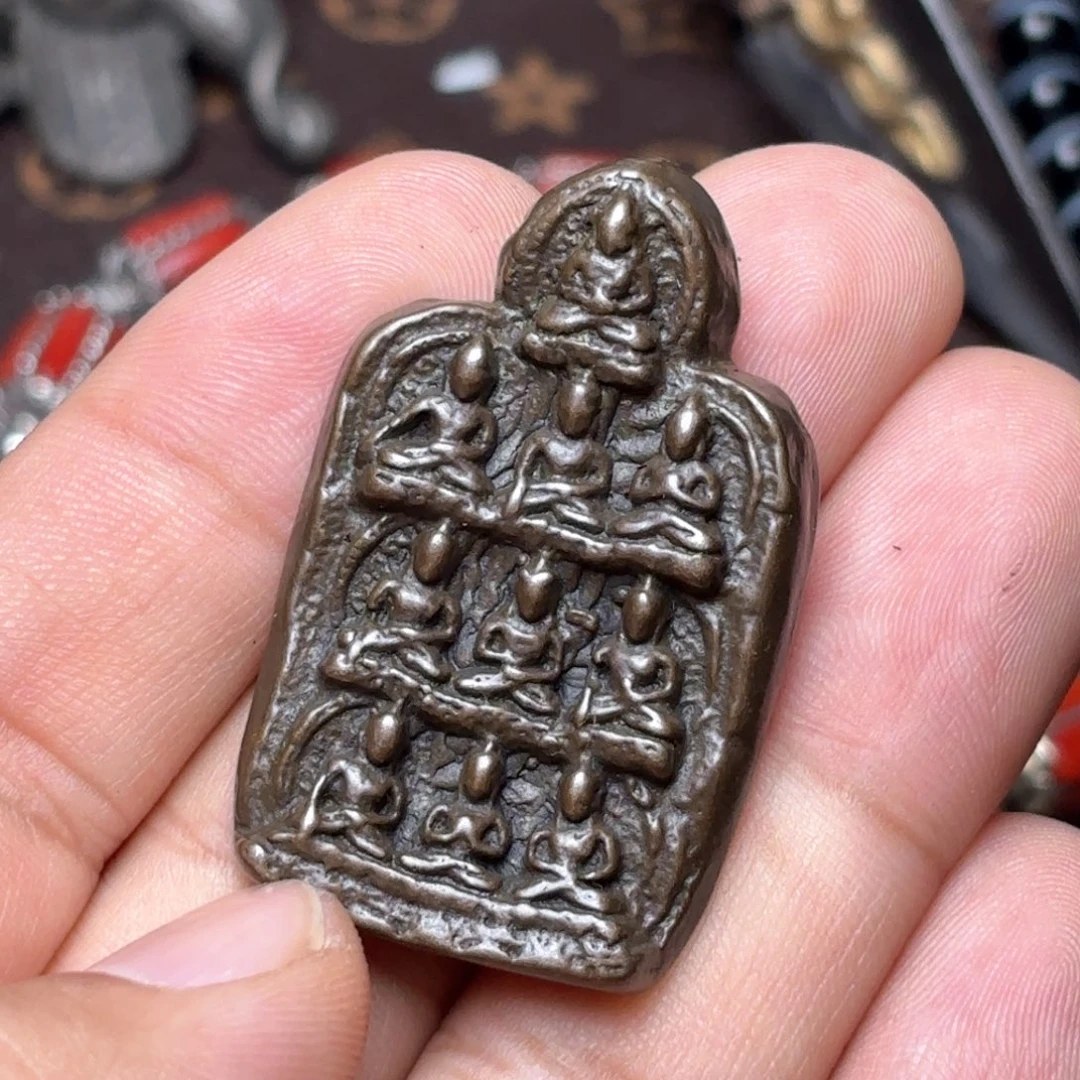 铜星月菩提挂件菩提