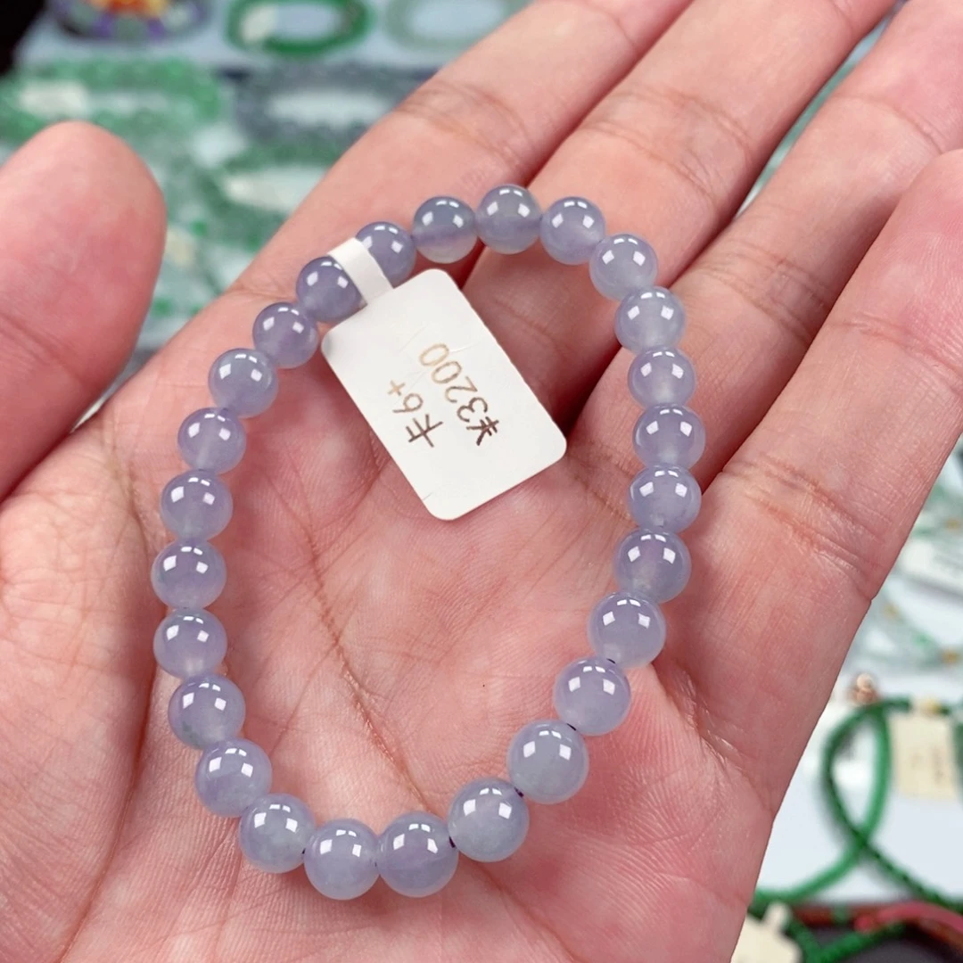 未镶嵌手链翡翠卡6+