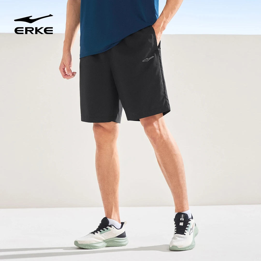 【大汉专属】鸿星尔克运动短裤夏男松紧带针织裤51225003031