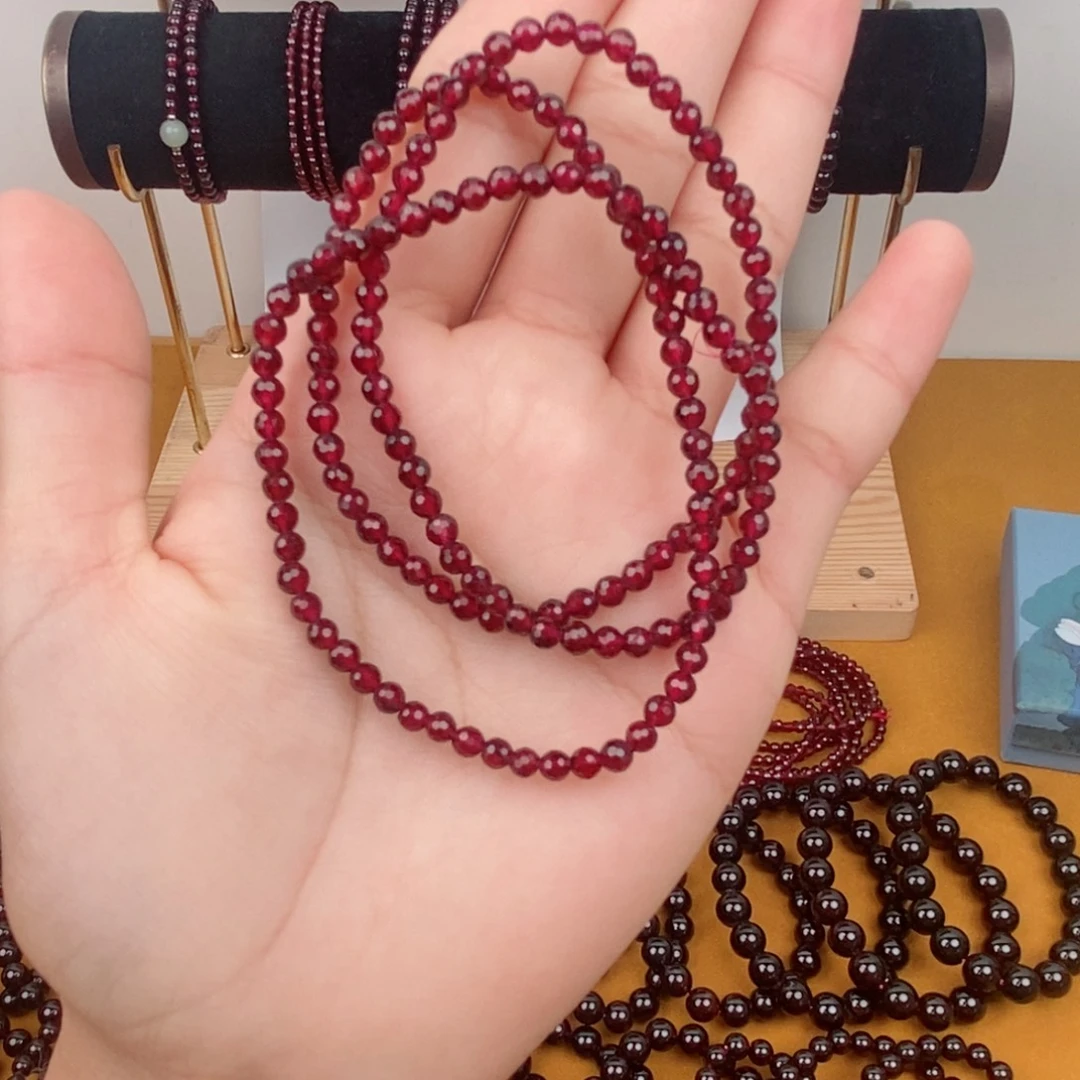 未镶嵌切面石榴石