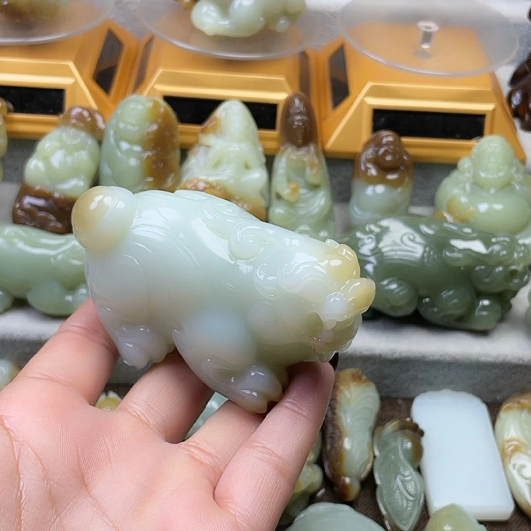 【闪购商品】和田玉把件未镶嵌王*福