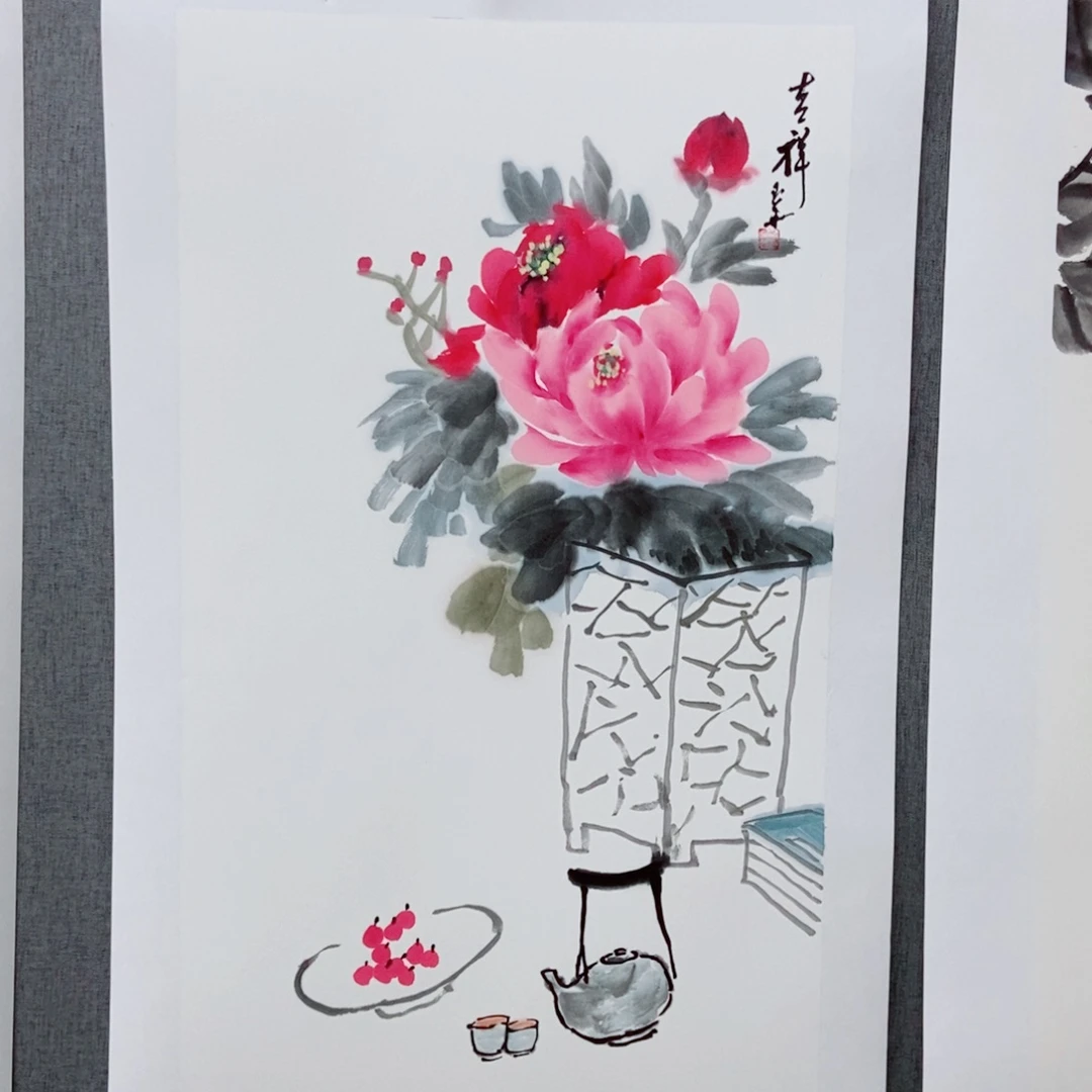 国画手写手绘国画作品14