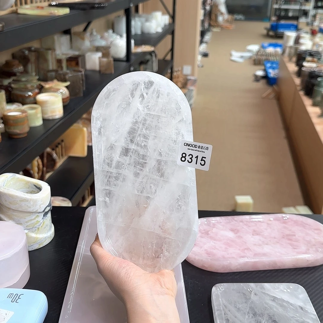 石材一****蟹8315白水晶赛道