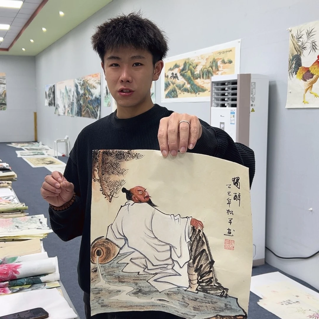 国画国画作品纯手绘作品